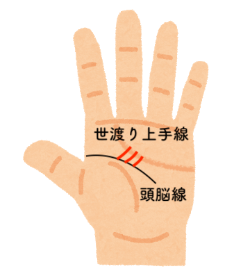 手相占い 世渡り上手線とは サクッと解説 手相占い 世渡り上手線とは サクッと解説